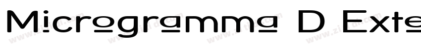 Microgramma D Extend字体转换 Microgramma D Extend字体转换